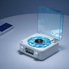 Ocean Wave Vinyl Music Player