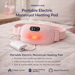 Women Portable Electric Menstrual Heating Pad