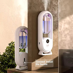 Rechargeable Wall-Mounted Essential Oil Diffuser with Timed Spray