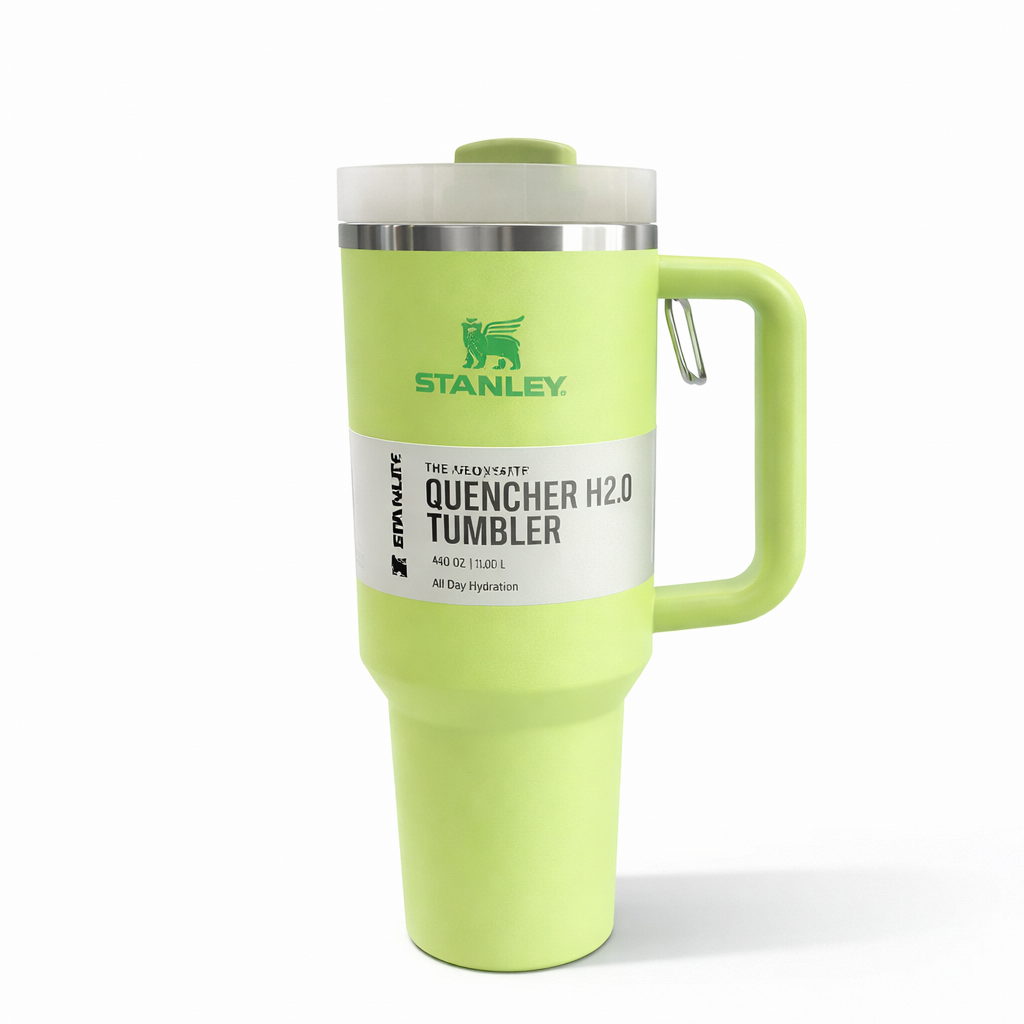 Stanley Stainless Steel Tumbler – 40oz Parrot Green Leakproof Travel Cup