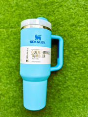 Stanley Stainless Steel Tumbler – 40oz Sky Blue Leakproof Travel Cup